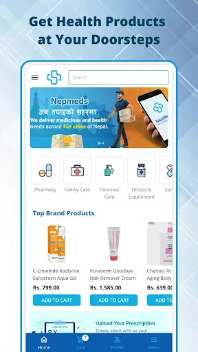 NepMeds: Online Healthcare App screenshot 1