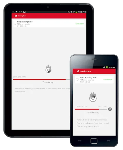 Nero AirBurn screenshot 1