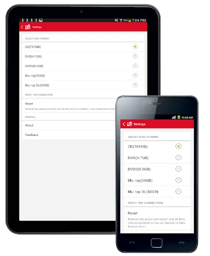 Nero AirBurn screenshot 4