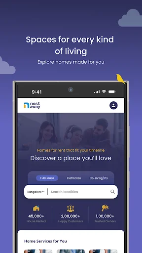 Nestaway-Rent a House/Room/Bed screenshot 1