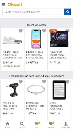 Okazii.ro screenshot 1