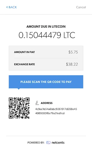 NetCents Merchant Gateway
