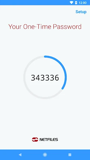 netfiles OTP – Authenticator