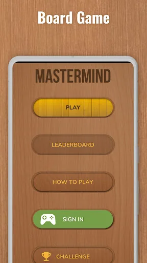 Mastermind Board Game