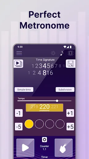 Perfect Metronome screenshot 3