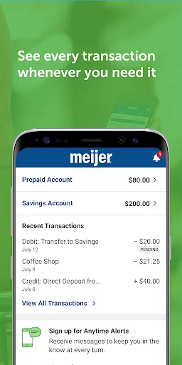 Meijer Visa Prepaid screenshot 1