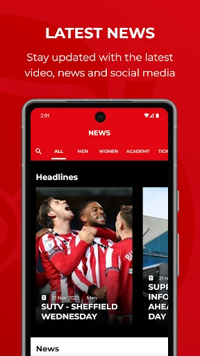 Sheffield United Official App screenshot 4