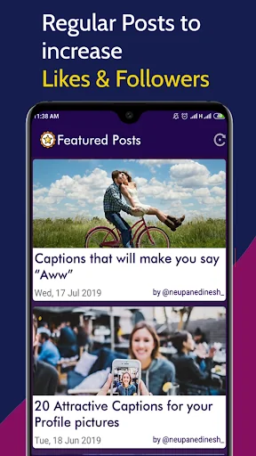 Captions for Photos screenshot 3