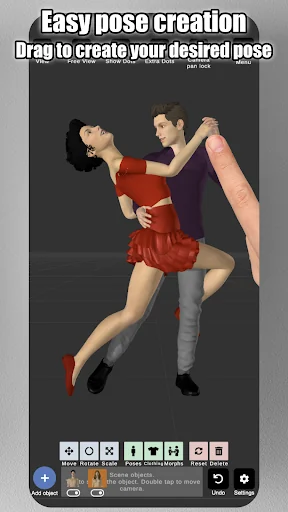 Art Model - 3D Art pose tool screenshot 1