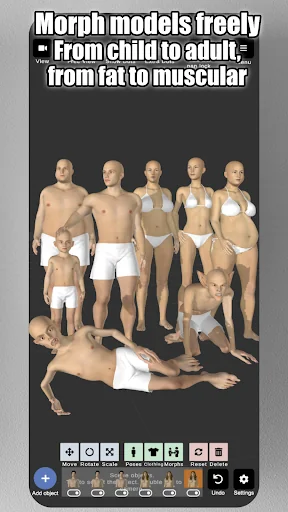 Art Model - 3D Art pose tool screenshot 2