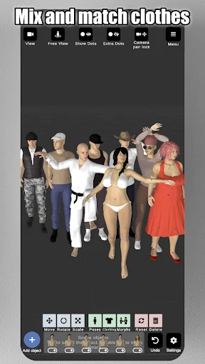 Art Model - 3D Art pose tool screenshot 3