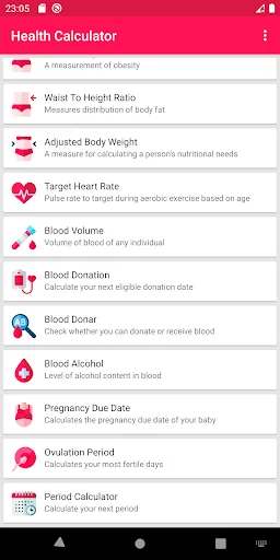 Health Calculator screenshot 2
