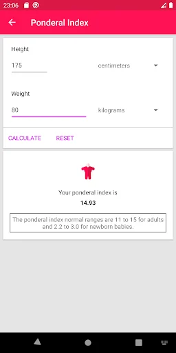 Health Calculator screenshot 4