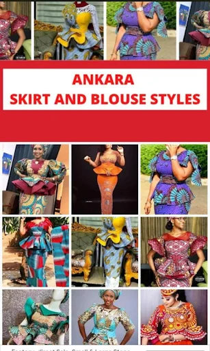 Ankara Skirt & Blouse Styles