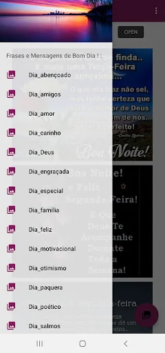 Bom dia, tarde e noite
