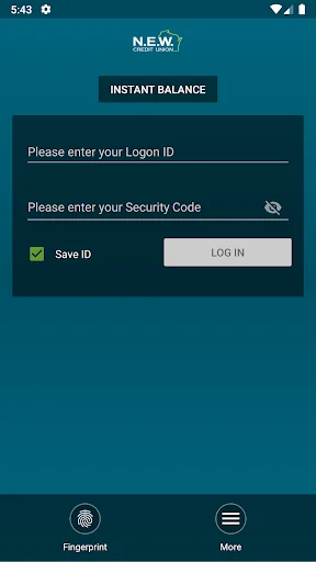 NEW Credit Union Mobile App screenshot 2