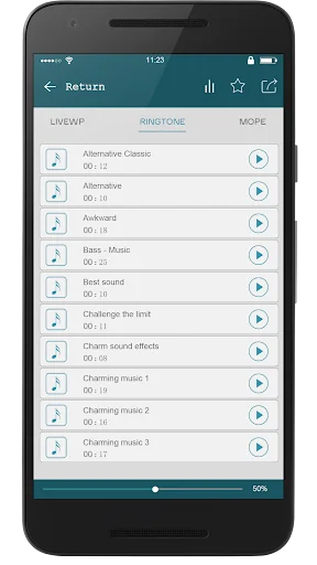Latest Ringtones ranking list screenshot 1