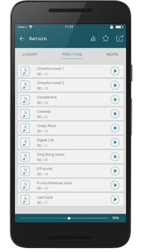 Latest Ringtones ranking list screenshot 2