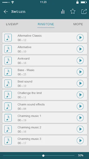 Latest Ringtones ranking list screenshot 4
