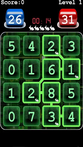 Sum Matrix Numbers Puzzle screenshot 2