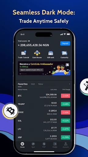 CoinCola - P2P Buy & Sell BTC
