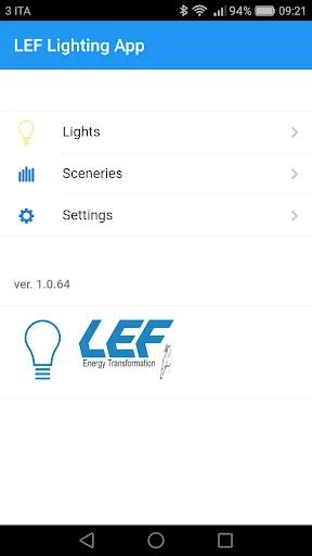 LEF Lighting App