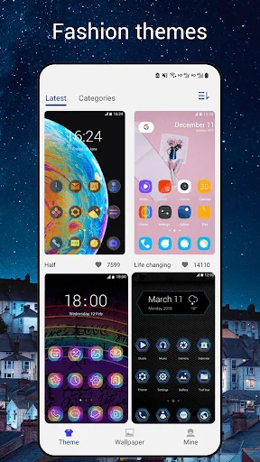 Newlook Launcher - Galaxy Star screenshot 4