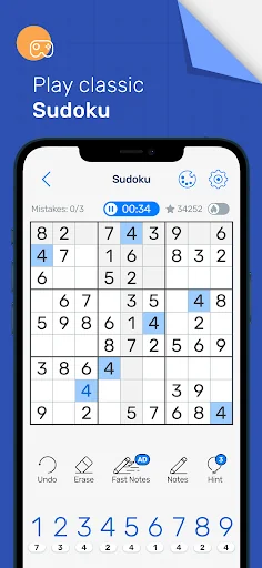 Sudoku - Numbers Puzzle Game