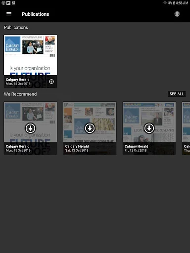 Calgary Herald ePaper screenshot 3