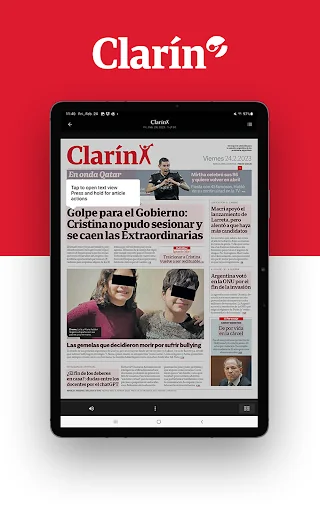 Kiosco Clarín screenshot 2
