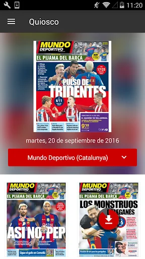 MUNDO DEPORTIVO ED. IMPRESA