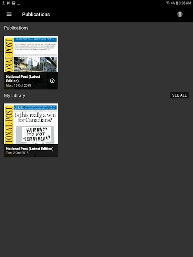 National Post ePaper screenshot 3