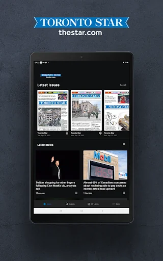 Toronto Star ePaper Edition screenshot 1