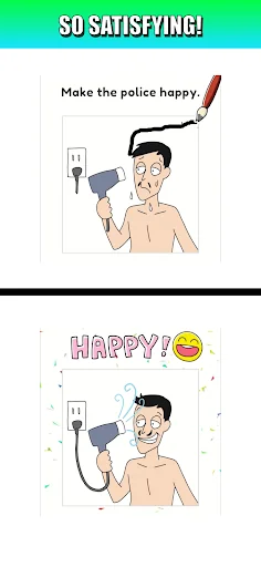 Draw Happy Police: Save all screenshot 2