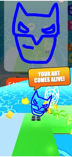 Idle Draw Earth - Water ASMR