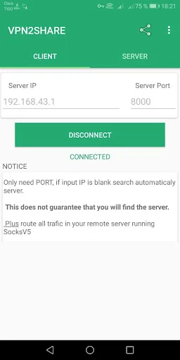 VPN2Share Share VPN (No root) screenshot 1