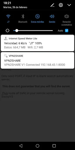 VPN2Share Share VPN (No root) screenshot 2