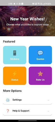New Year Stickers for WhatsApp screenshot 2
