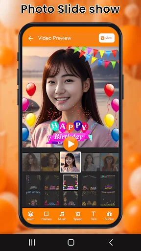 Birthday Video Maker with Song