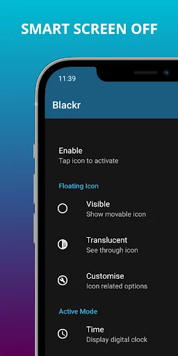 Blackr: OLED Screen Off screenshot 1