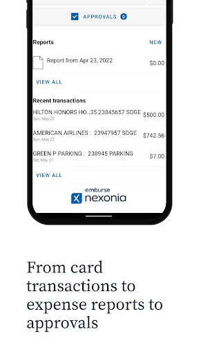 Nexonia Expenses screenshot 4