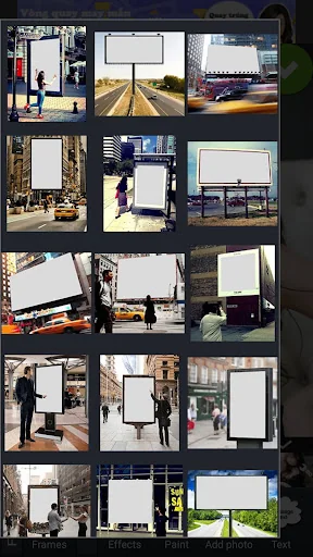 Billboard Photo Frames