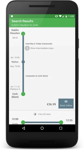 Next Train Ireland screenshot 2