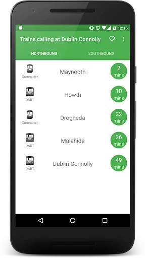 Next Train Ireland screenshot 3