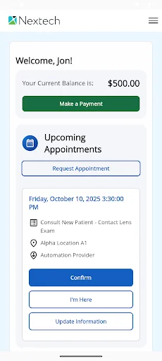 myPatientVisit Portal