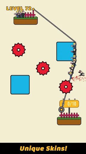 Rope Rescue! - Unique Puzzle