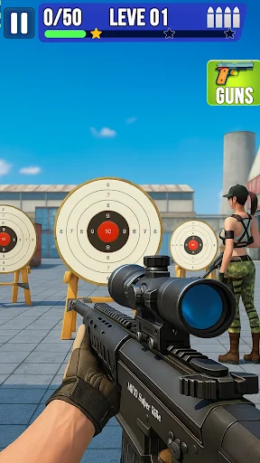 Real Target Gun Shooter Games