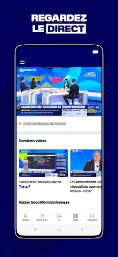 BFM Business : radio, podcast screenshot 2