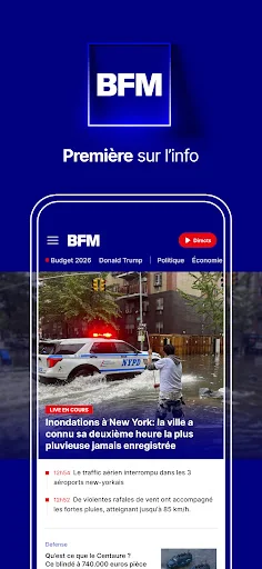 BFM : TV, news, radio en live screenshot 1