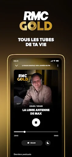 RMC Radio: podcast, live, foot screenshot 1